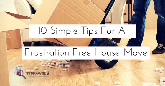 10 Simple Tips Frustration Free House Move 